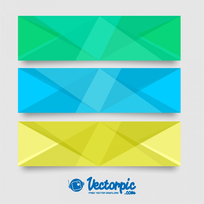 set-banner-line-abstract-background-free-vector