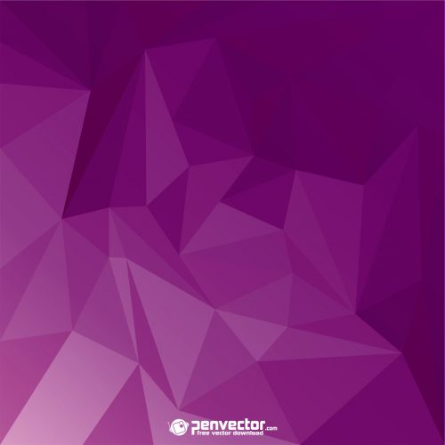 Violet lowpoly background free vector