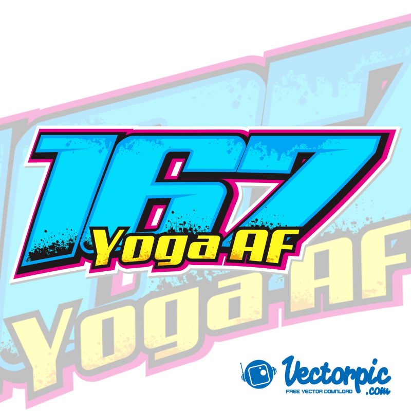 no-start-design-racing-107-yoga-af-free-vector