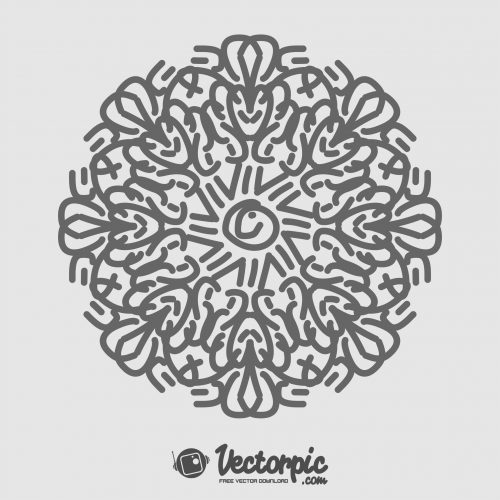 indian tribal texture pattern grey color free vector