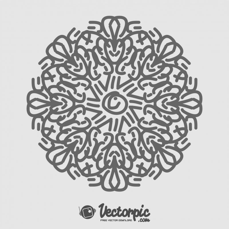 indian-tribal-texture-pattern-grey-color-free-vector
