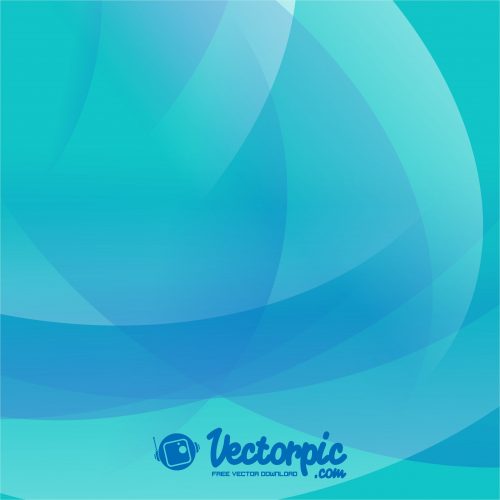 blue green tosca wave abstract background free vector