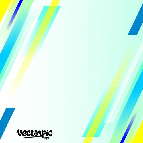 blue and green abstract line background free vector