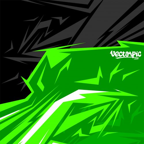 green abstract background racing design free vector