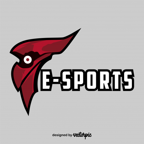 mascot logo gaming free vector