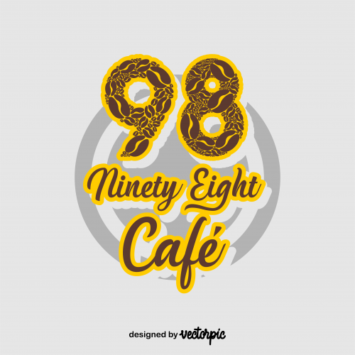 coffee cafe logo design free vector