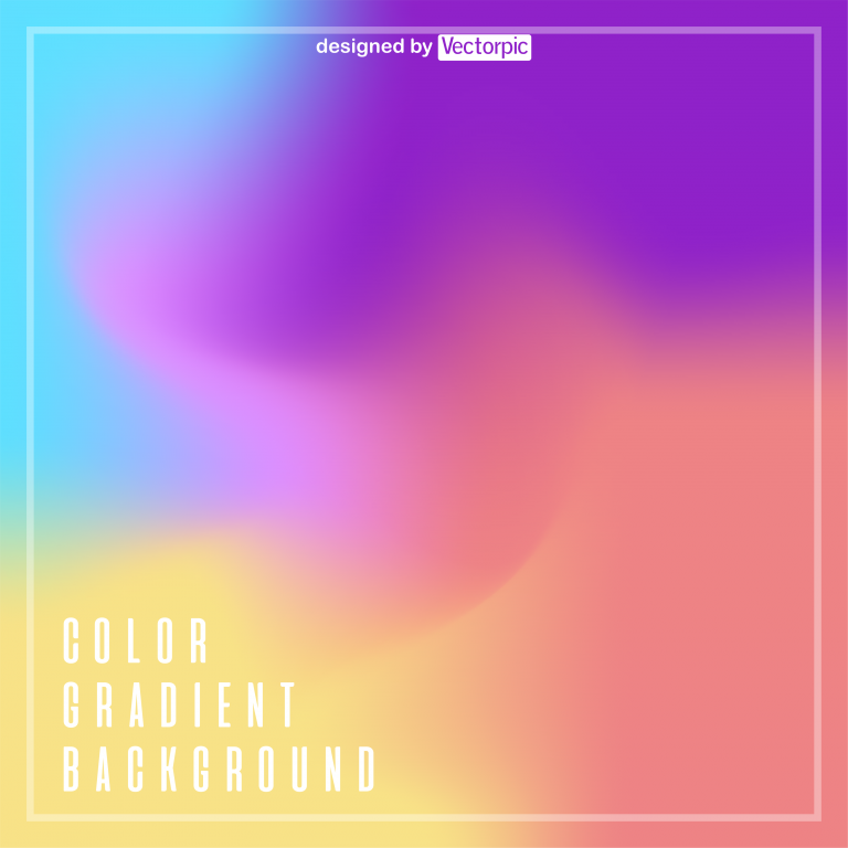 modern color gradient background free vector