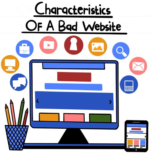 Characteristics of a Bad Website