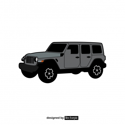 jeep car design free vector