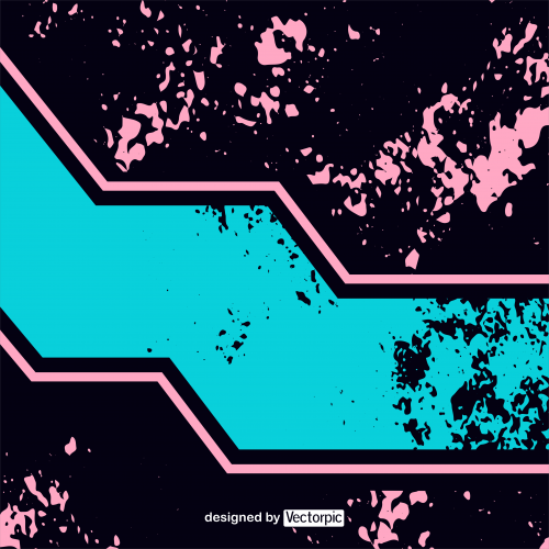abstract racing stripes background with black, blue and pink color free vector