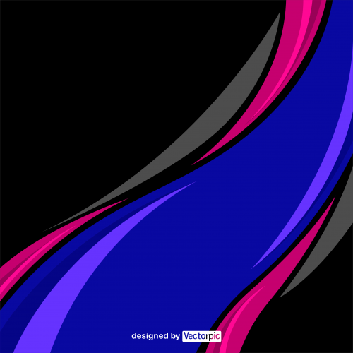 abstract racing stripes background with grey, blue and pink color free vector