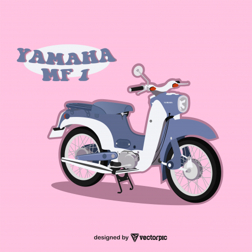 yamaha MF 1 Design Free Vector