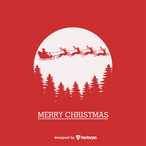 editable merry christmas design free vector