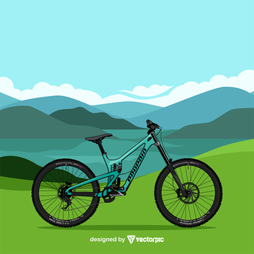 propain rage cf 2021 mountain bike design free vector