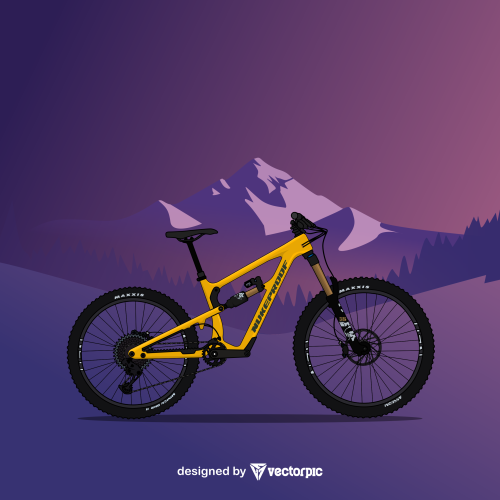 2022 Nukeproof Mega 297 Carbon X01 Limited Edition Bike mountain design free vector
