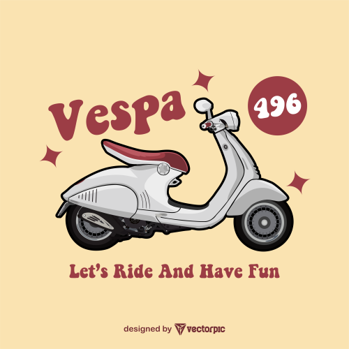 vespa 946 design free vector