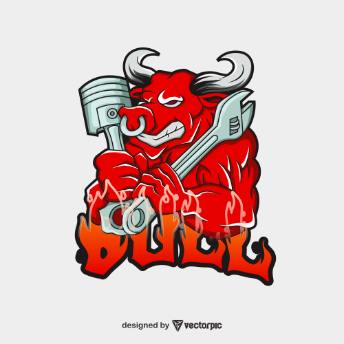 red bull t-shirt design free vector